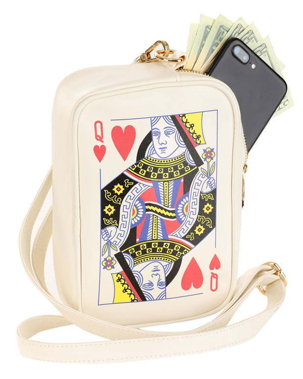 Queen of Hearts Card Bag
