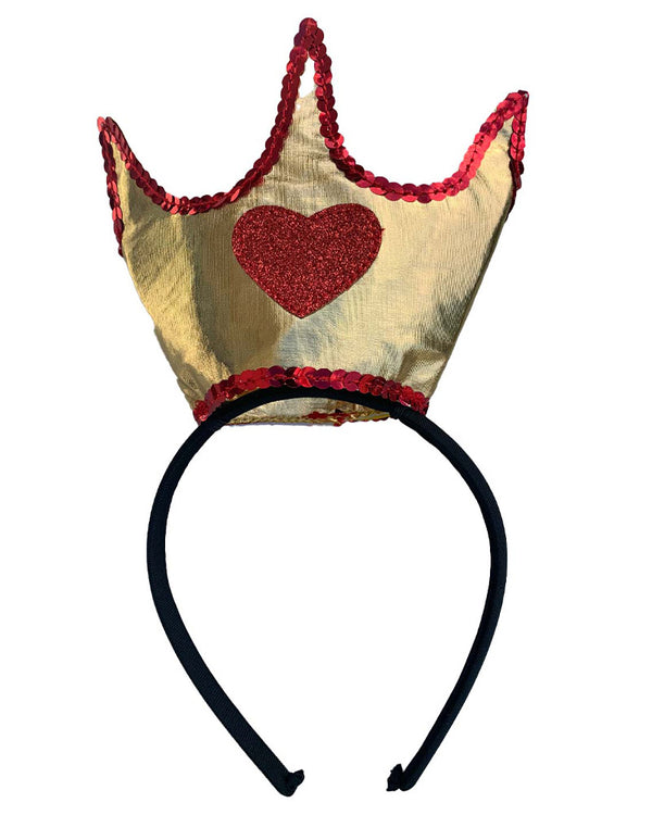 Wonderland Queen of Hearts Deluxe Girls Costume