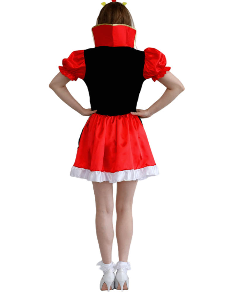 Queen of Hearts Dress Womens Costume