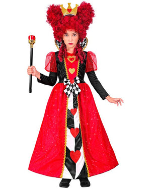 Classic Queen of Hearts Girls Costume