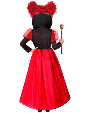 Classic Queen of Hearts Girls Costume