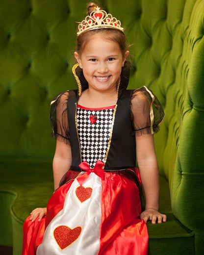 Queen of Hearts Girls Costume