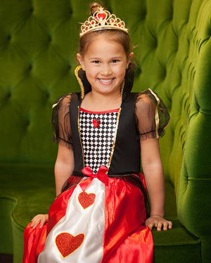 Queen of Hearts Girls Costume