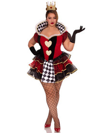 Majestic Queen of Hearts Plus Size Womens Costume