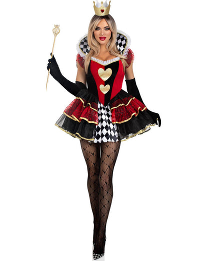 Majestic Queen of Hearts Womens Costume