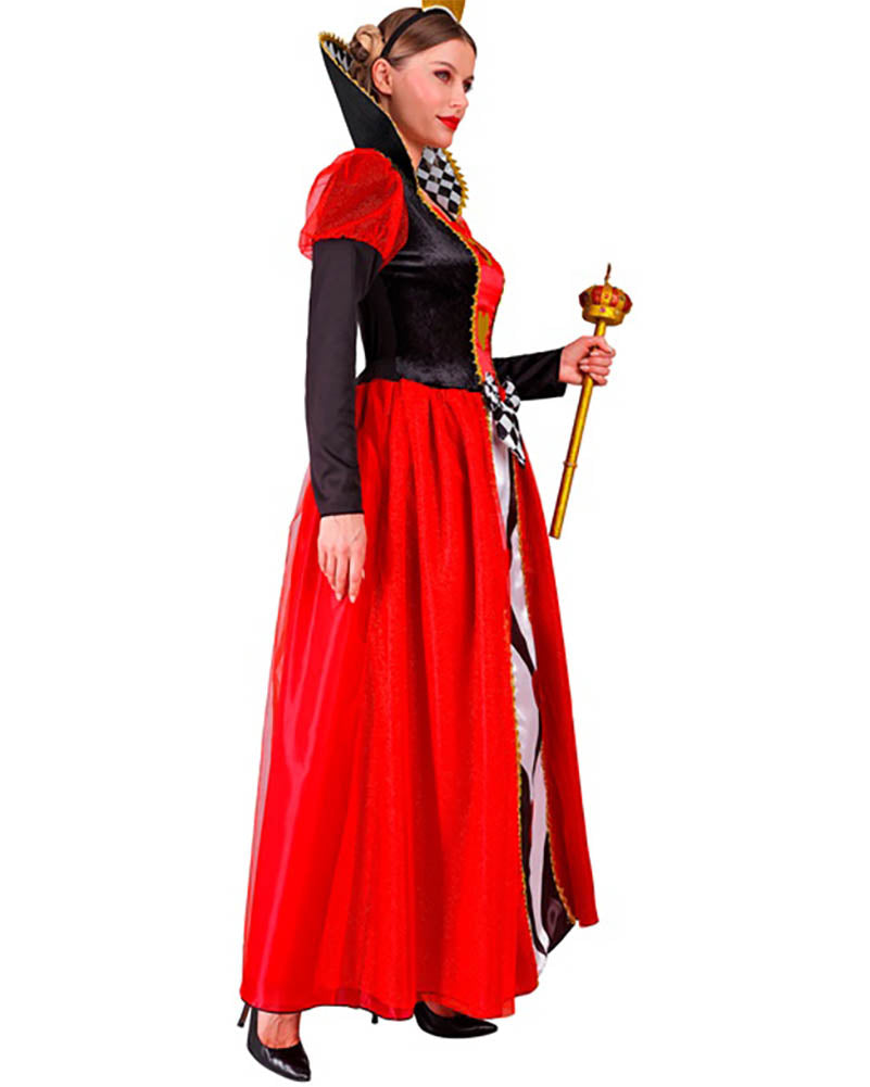 Royal Red Queen of Hearts Womens Book Week Costume