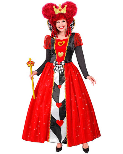 Royal Red Queen of Hearts Womens Book Week Costume