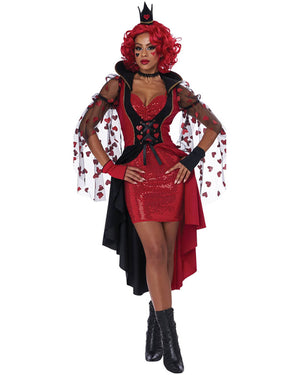 Queen of the Dark Hearts Womens Costume