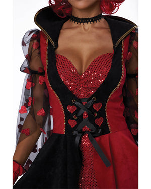 Queen of the Dark Hearts Womens Costume