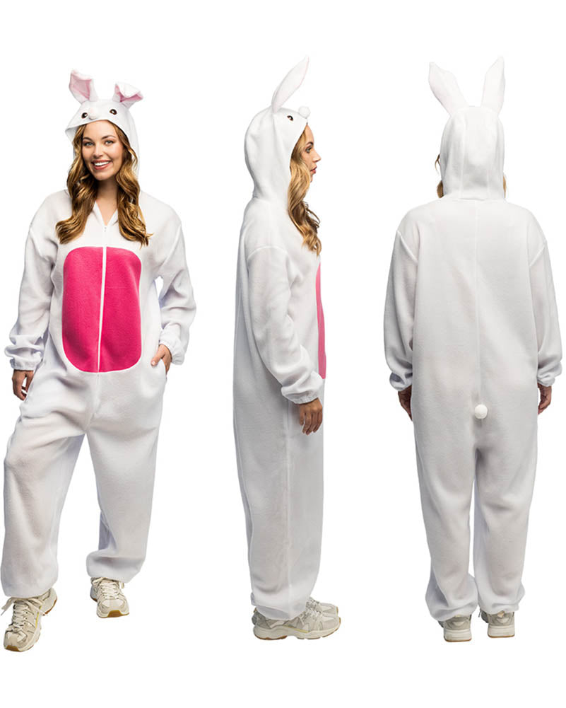 Rabbit Jumpsuit Adult Costume