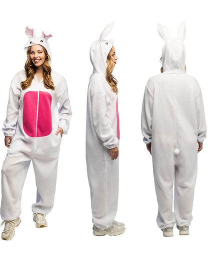 Rabbit Jumpsuit Adult Plus Size Costume