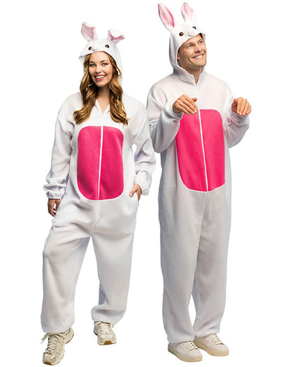 Rabbit Jumpsuit Adult Plus Size Costume