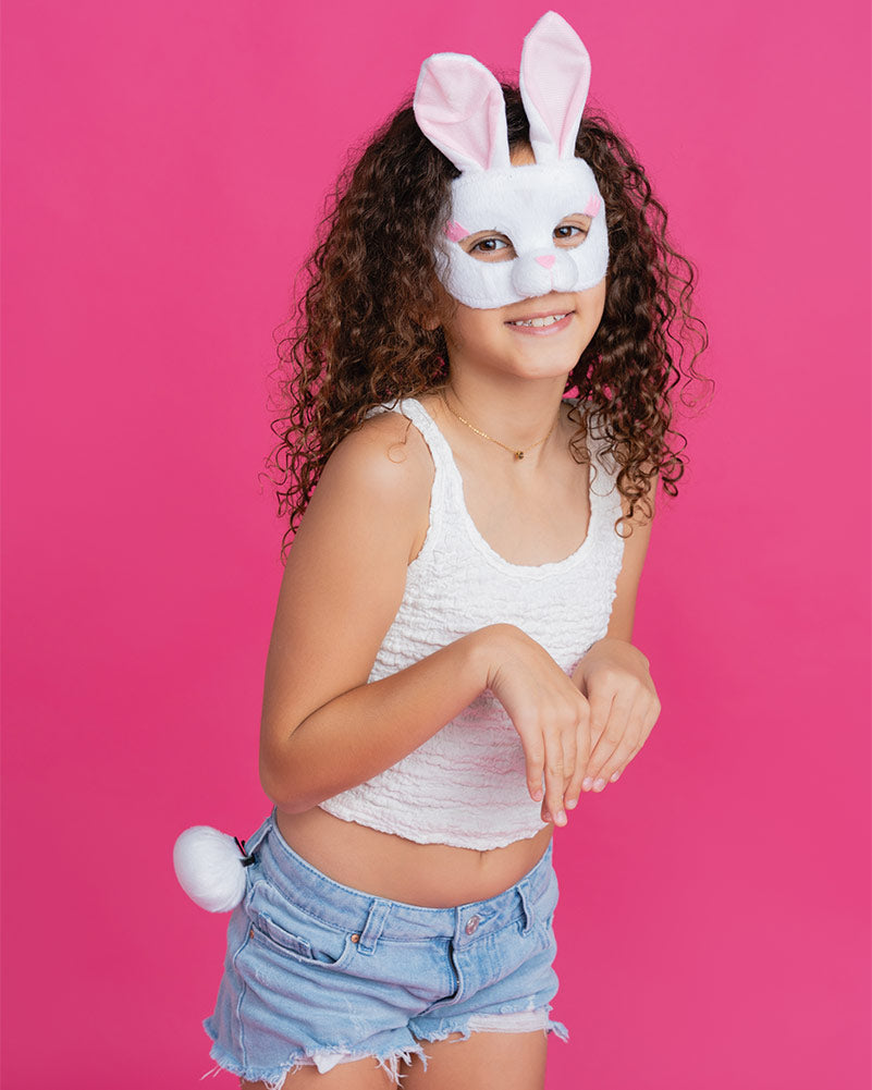 Rabbit Deluxe Mask and Tail Set