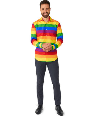 Rainbow Mens Suitmeister Shirt