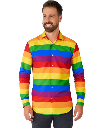 Rainbow Mens Suitmeister Shirt