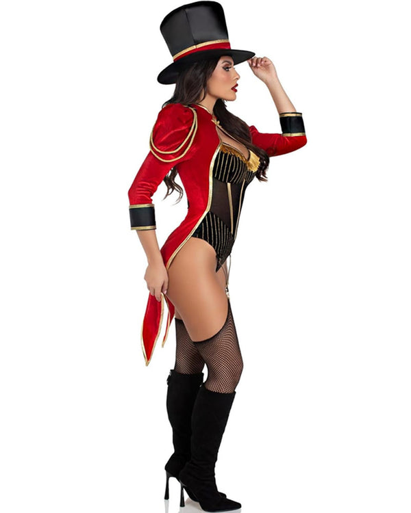 Ravishing Ringmaster Bodysuit Womens Costume
