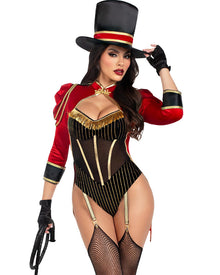 Ravishing Ringmaster Bodysuit Womens Costume