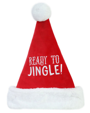 Christmas Ready To Jingle Super Soft Santa Hat