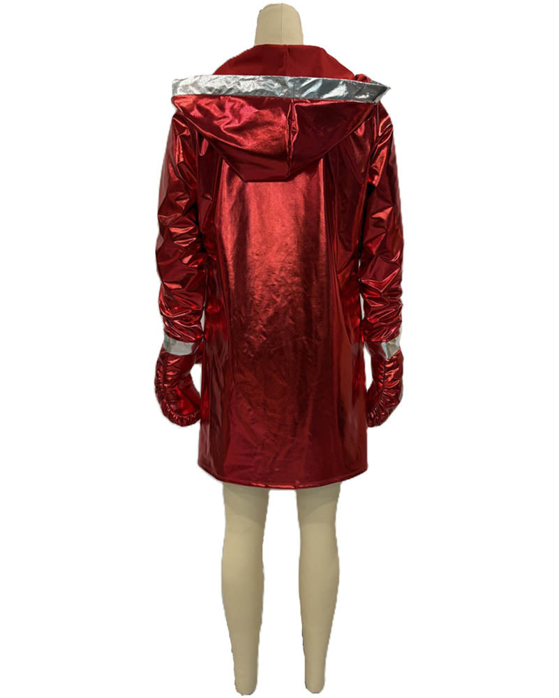 Red Boxing Champion Womens Costume