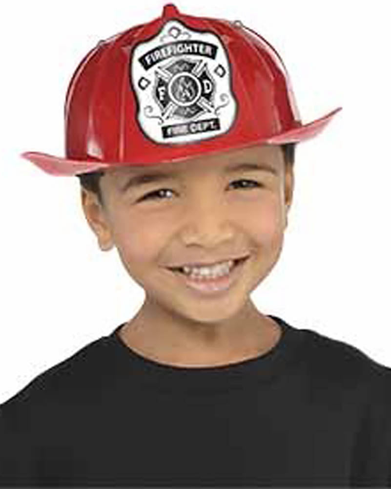 Red Careers Fireman Hat