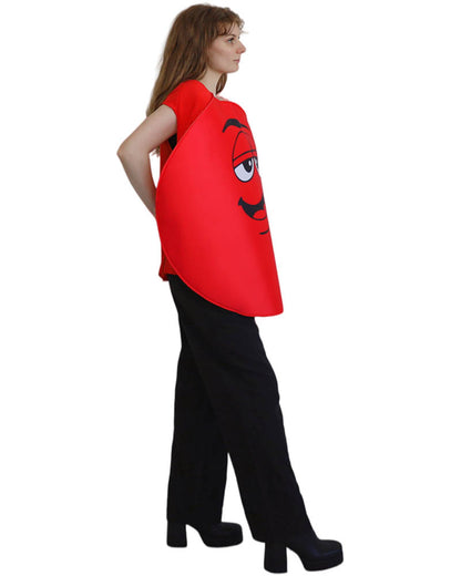 Red Coloured Chocolate Adult Costume