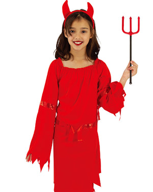 Red Devil Girls Costume