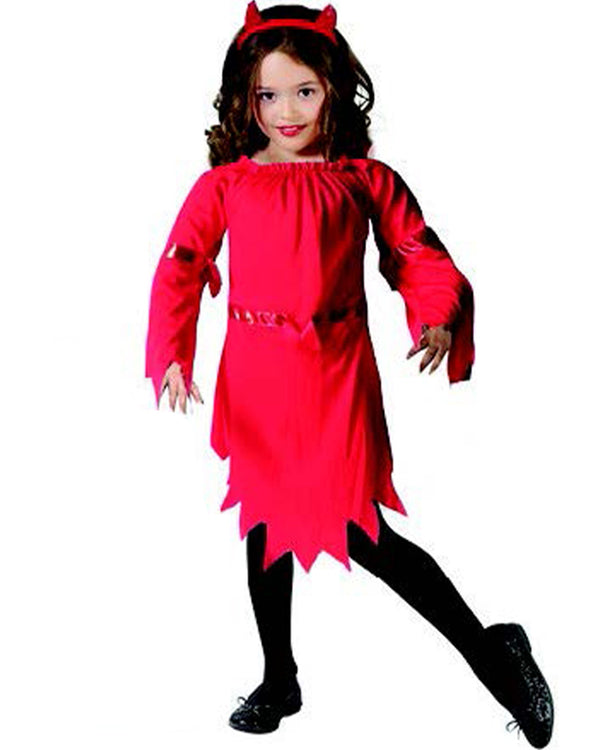 Red Devil Girls Costume