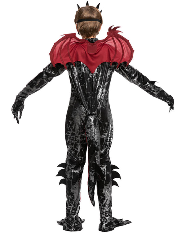 Red Dragon Boys Costume