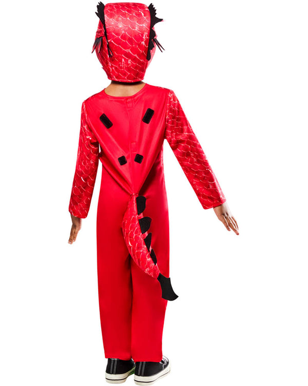Red Dragon Kids Costume