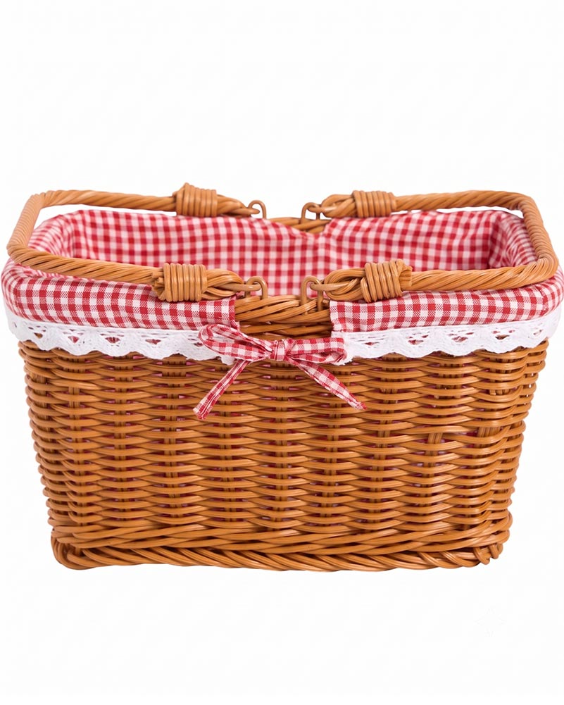 Red Gingham Fairytale Basket