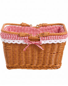 Red Gingham Fairytale Basket