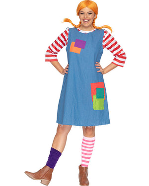 Long Stocking Rebel Deluxe Plus Size Womens Costume