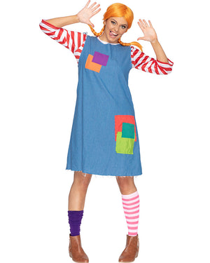 Long Stocking Rebel Deluxe Plus Size Womens Costume