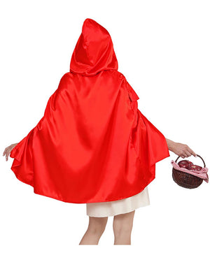 Red Hooded Capelet