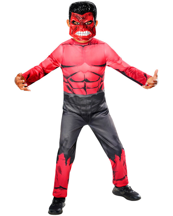 Red Hulk Boys Costume