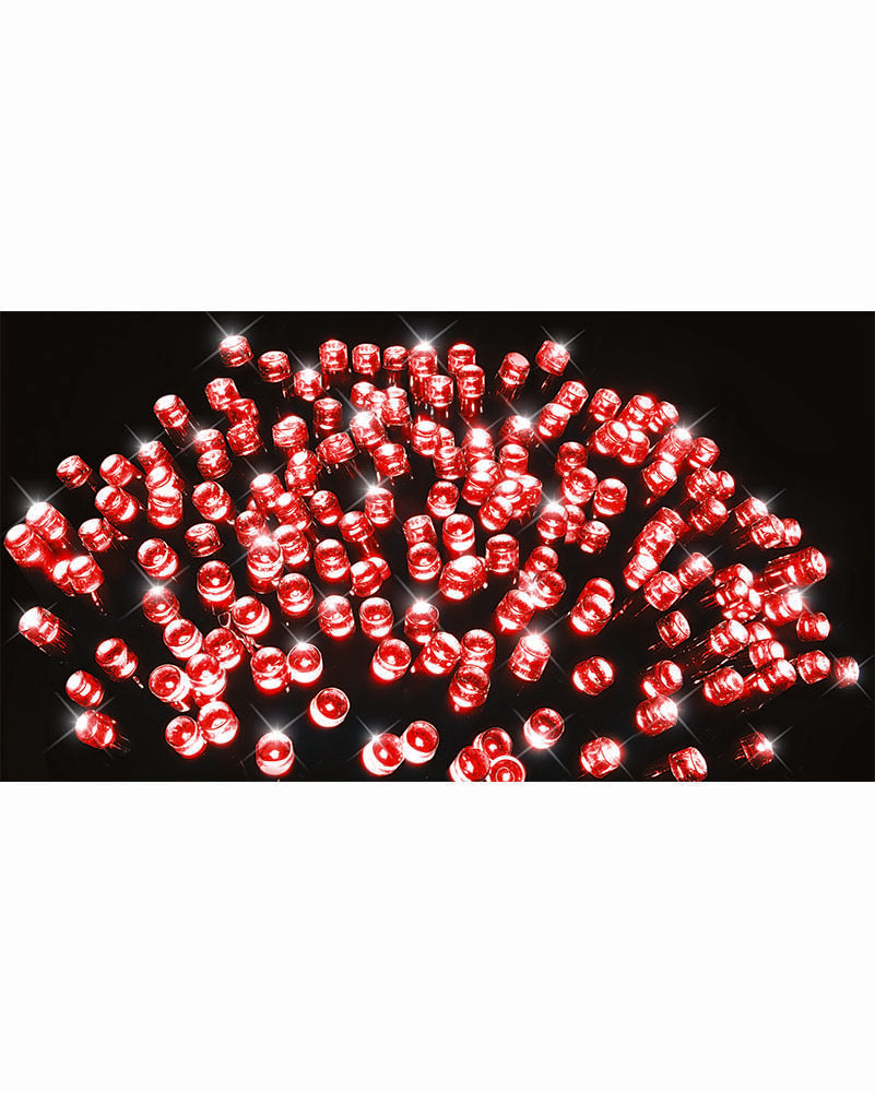 Flashing Red 400 Piece LED Fairy Lights