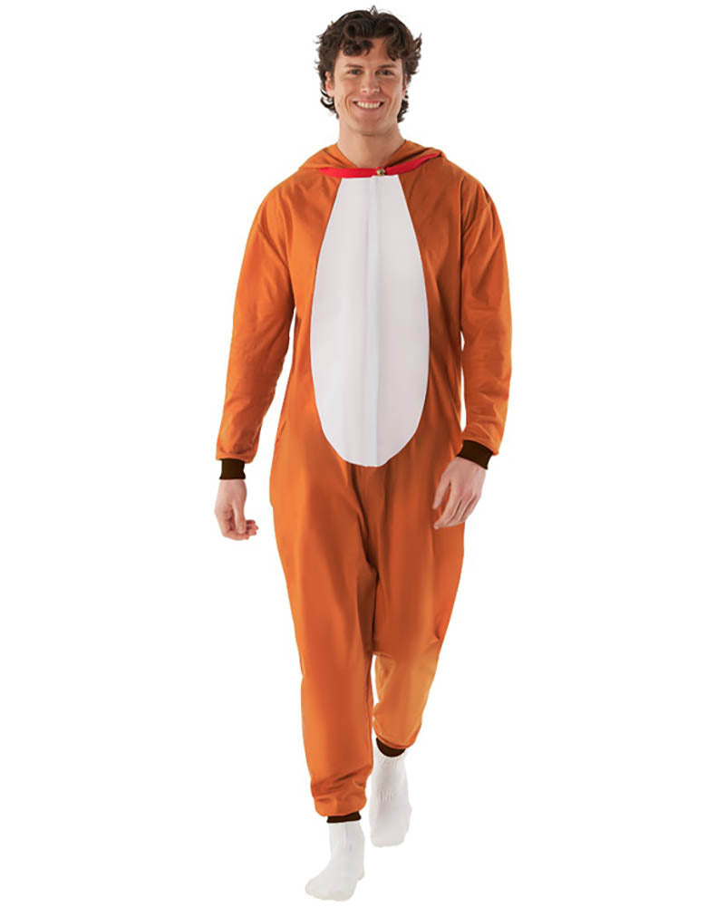 Red Nosed Reindeer Adult Onesie