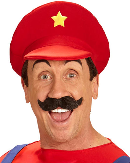 Red Plumber Adult Hat