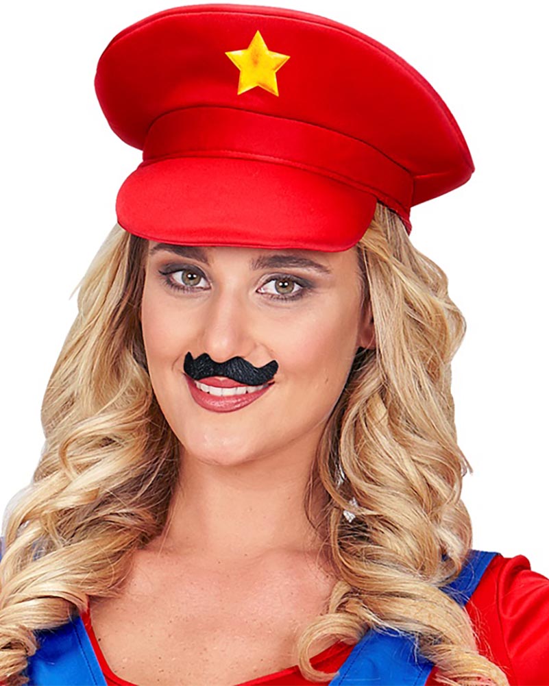Red Plumber Adult Hat
