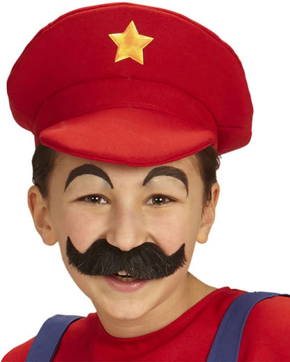 Red Plumber Kids Hat
