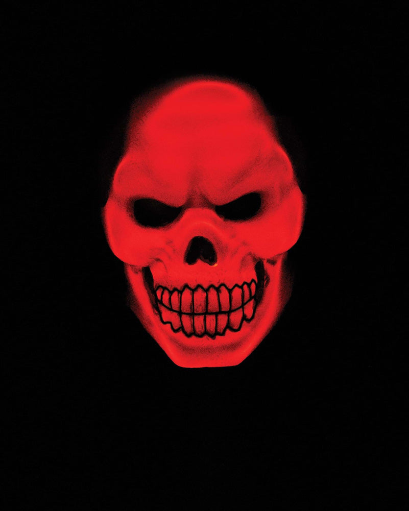 Red Skull Light Up Mask