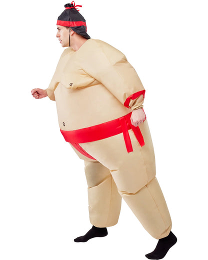 Red Sumo Inflatable Adult Costume