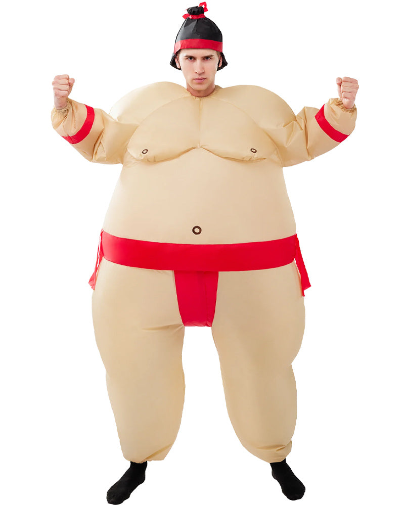 Red Sumo Inflatable Adult Costume