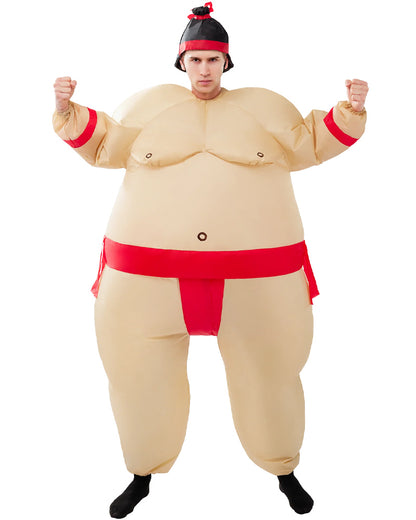 Red Sumo Inflatable Adult Costume