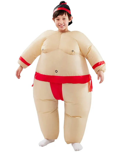 Red Sumo Inflatable Kids Costume