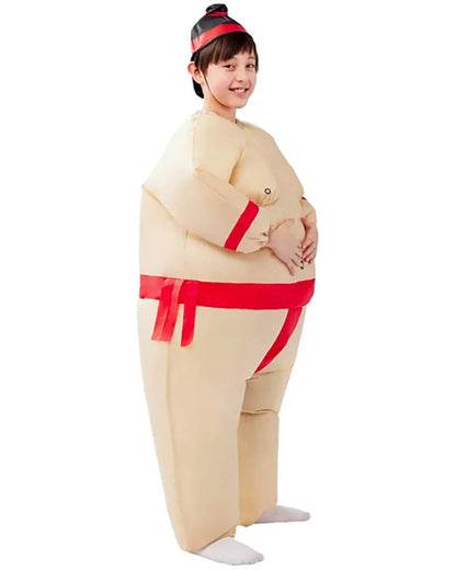 Red Sumo Inflatable Kids Costume