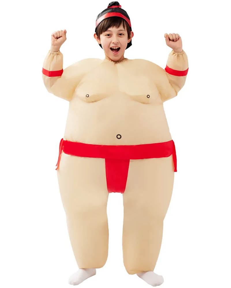 Red Sumo Inflatable Kids Costume