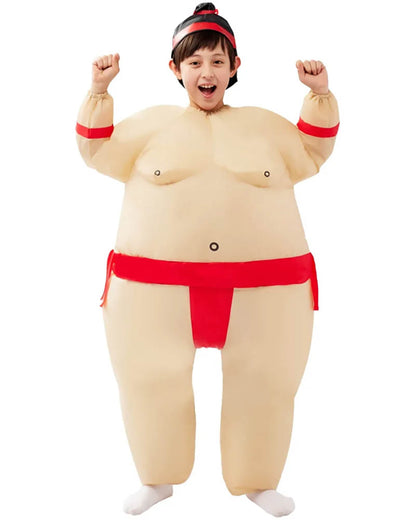 Red Sumo Inflatable Kids Costume