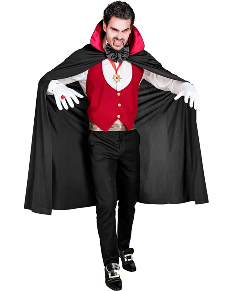 Red Vest Vampire Mens Costume