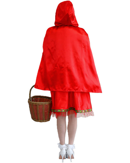 Red Riding Hood Dress Womens Costume